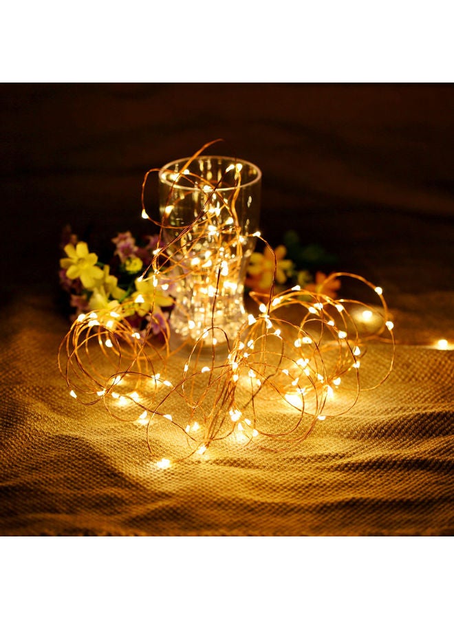 1W 100 LED Fairy Copper String Light multicolour 17.00 x 2.00 x 12.50cm - Image 5