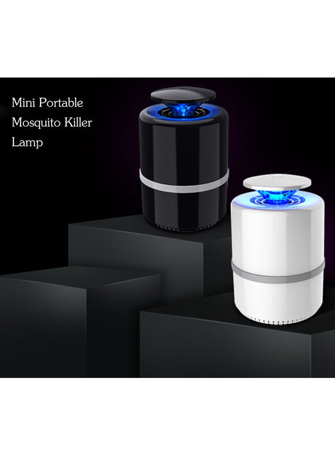 Generic - 5W UV LED Mosquito Killer Lamp Light Bug Zapper Adopted Photocatalyst Suction Technology Black 21.20*14.10*14.10centimeter - Image 1