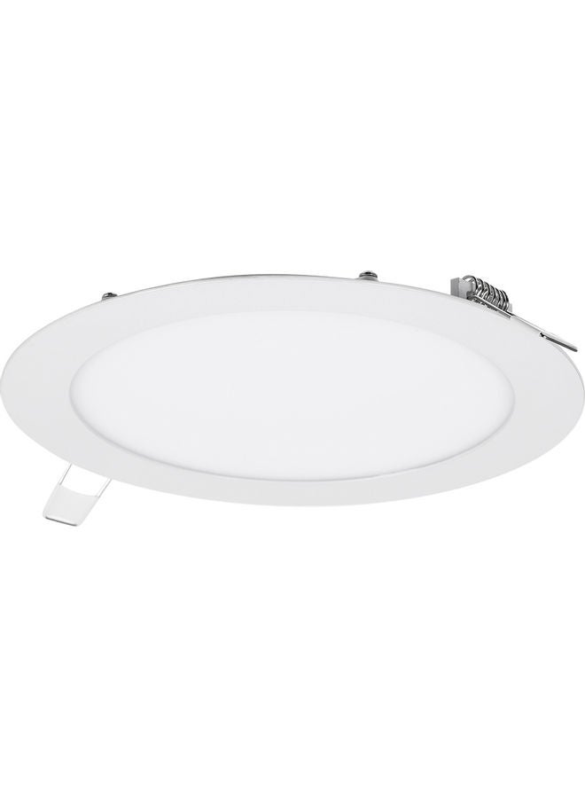 Ultra Thin 12W Recessed Ceiling Panel Lamp Down Light Circular Round Shape AC85 265V 60 LED White 21.30*2.80*18.50centimeter  - Image 1