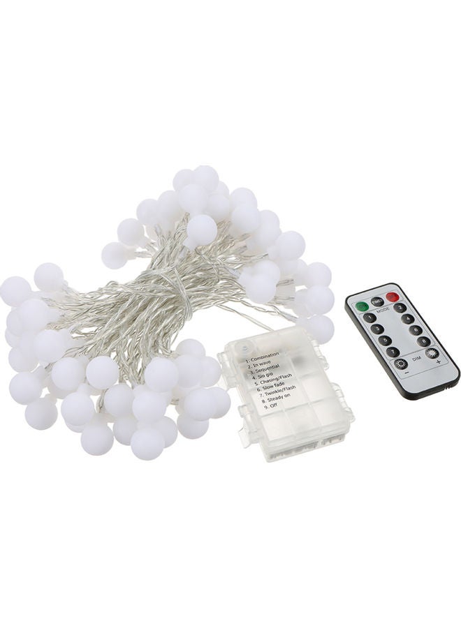 Tomshine 80-LED String Light With Remote Yellow  - Image 1