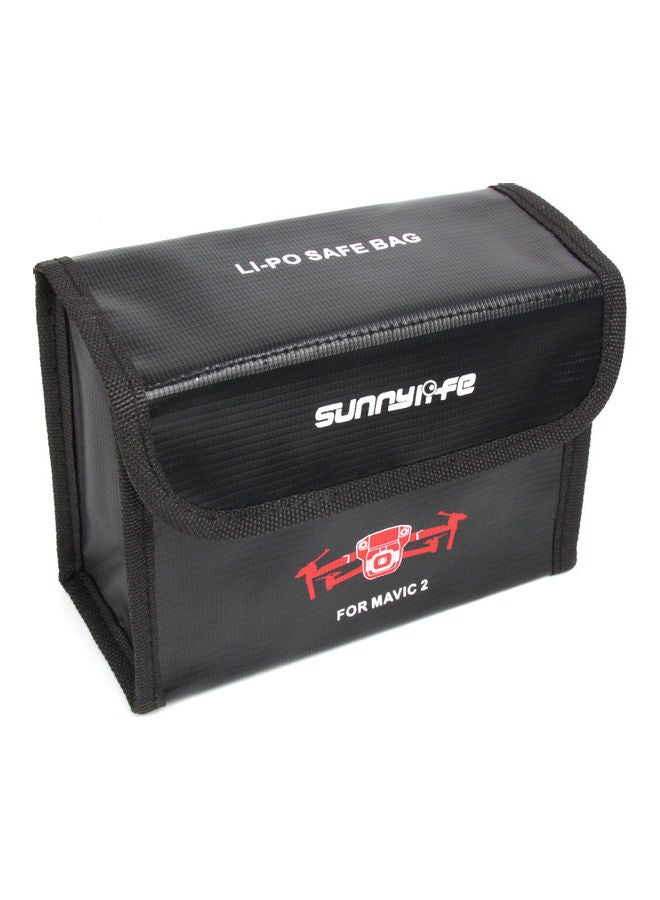 Outdoor Portable Lipo Battery Explosion Proof Safety Storage Bag 17.2x2x12.2cm  - Image 3