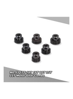 ZD Racing 6-Piece Metal Pinion Motor Gear For 1/10 RC Buggy Car Monster Truck 8.5x2.5x4cm  - Image 1