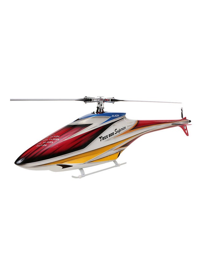 Align - T-REX 800 F3C RC Helicopter Spare Parts Accessories F3C Fuselage HF8001T Suitable for T-REX 800 Superior 700E 161.5 x 32 x 32cm - Image 1