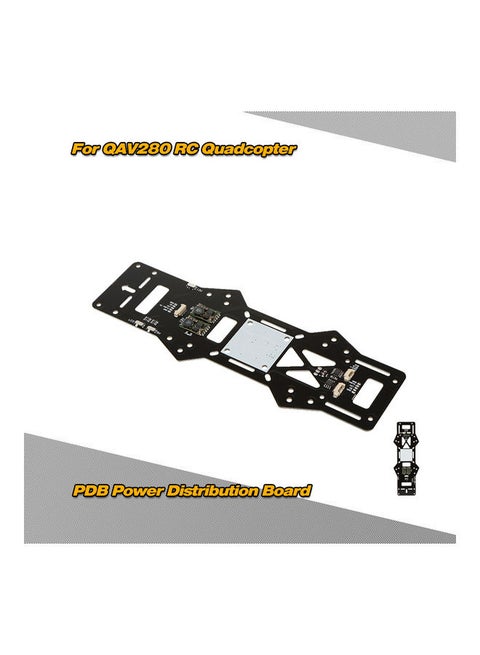 PDB Power Distribution Board for QAV280 RC Quadcopter 22.5 x 0.5 x 9.5cm