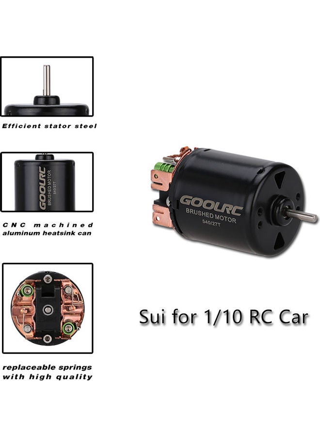 GoolRC 540/27T Brushed Motor for 1/10 RC Car  - Image 1