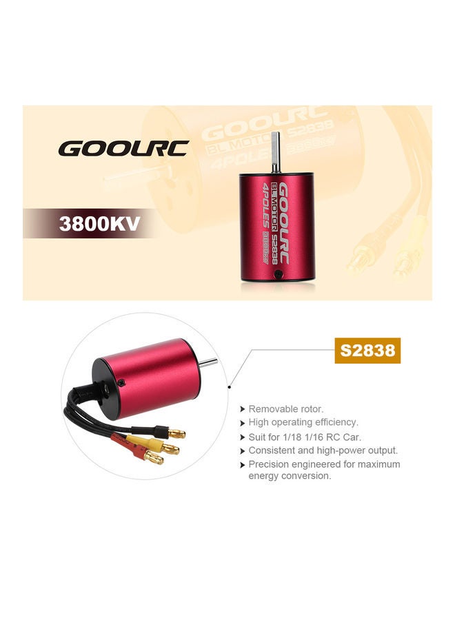 GoolRC - Sensorless Brushless Motor For RC Car - Image 1