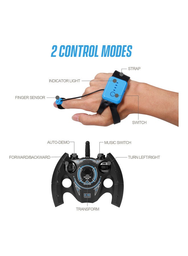 RC Stunt Sensor Control Deformable Electric Car 32x13x22cm - Image 4