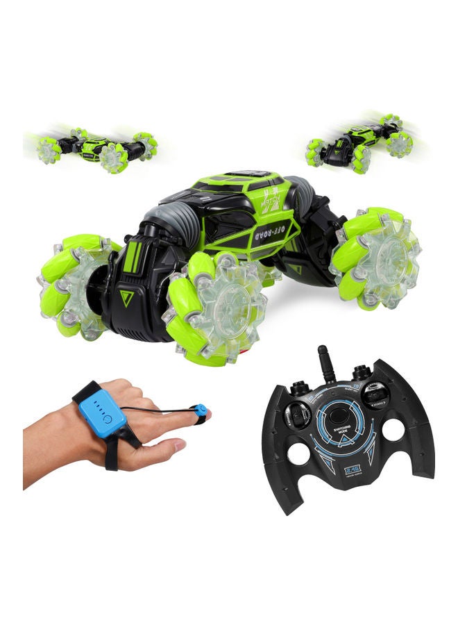 Watch Gesture Sensor Control RC Stunt Car With LED Light Music 2 Battery 32x13x22cm - Image 2