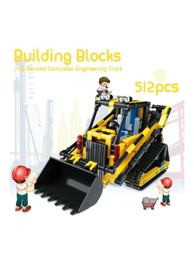 Generic HT3079 512 Piece Remote Control Construction Tractor Toy 512 Upto 12 Months  - Image 3