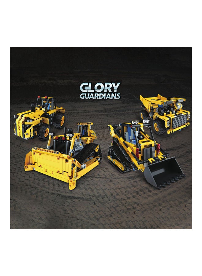 Generic HT3079 512 Piece Remote Control Construction Tractor Toy 512 Upto 12 Months  - Image 2