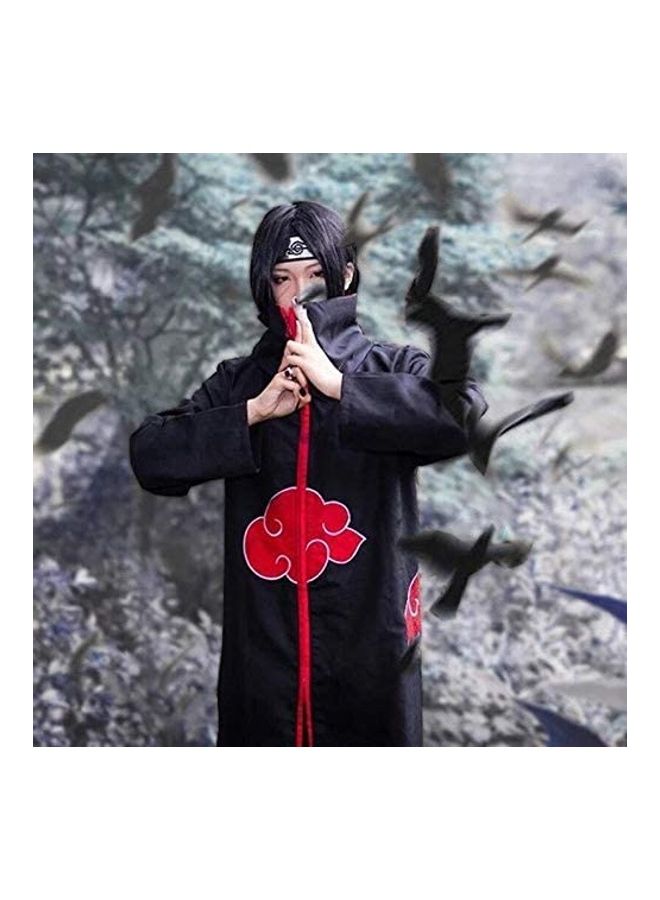 Cape Jacket Uchiha Itachi Naruto Anime Size L 171-175cm  - Image 2