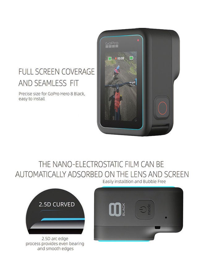 Protective Film Sports Video Camera 9.7 x 1.5 x 6.4cm  - Image 3