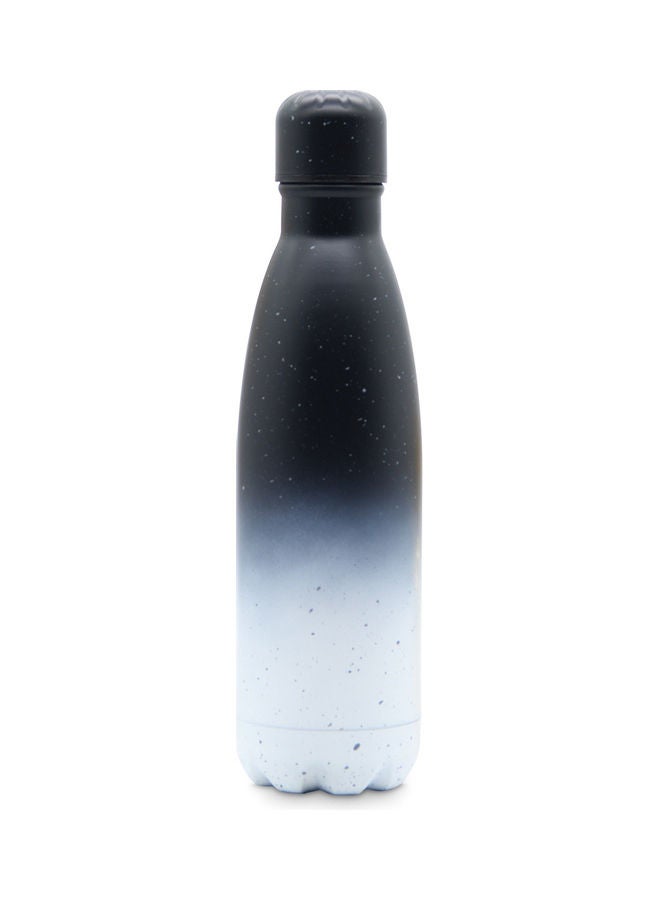 Thermal Water Bottle Leakproof Coffee Mug Black/White 