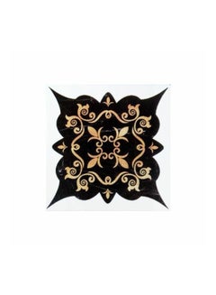 ماركة غير محددة Froral Printed Floor And Wall Decorative Sticker Multicolor 10×10cm  - Image 1