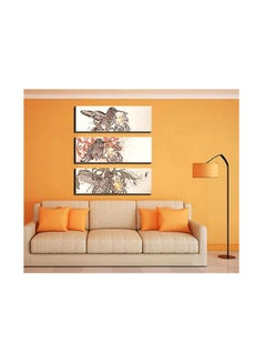 فاست برينت مجموعة لوحات فنية عصرية لديكور الحائط من 3 قطع طراز LO2LO2 متعدد الألوان 41 X 41سم  - Image 1