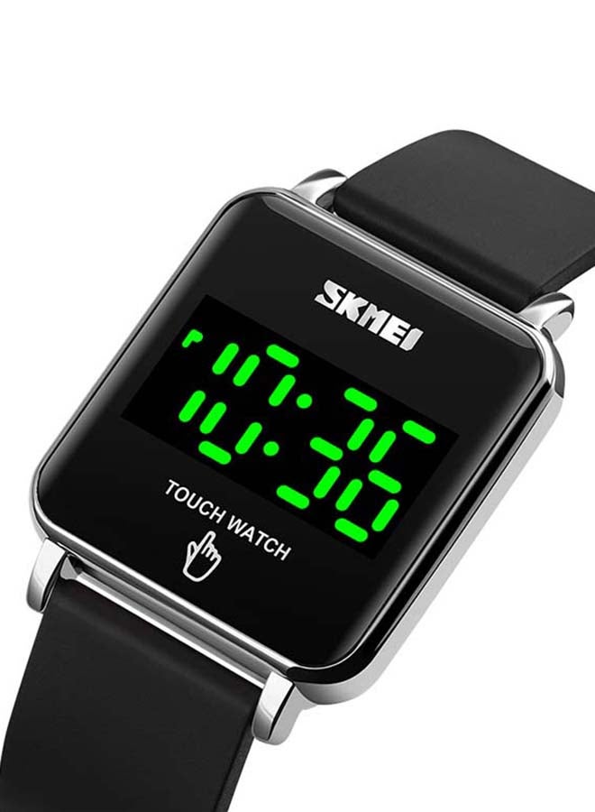 SKMEI - 1744 New Designer Custom Hands Led Touch Screen Watch - Image 1