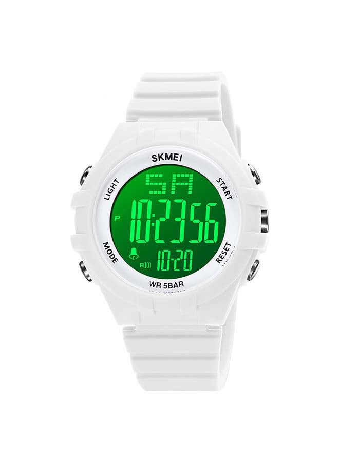 سكمي ساعة يد ضد الماء بسوار من السيليكون بطابع عسكري رياضي للرجال 1715 للرجال - Image 1