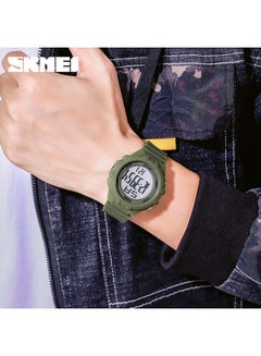 SKMEI Men's 1715 Army Style Waterproof Silicone Band Men Sport Wristwatch  - Image 3