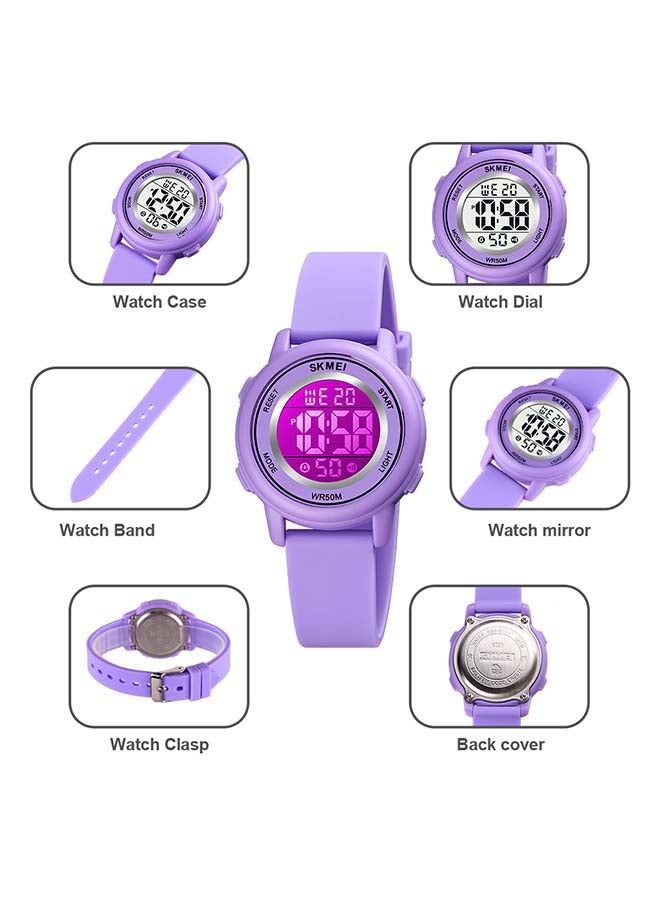 SKMEI - Kids' 1721 Digital Watch 1721-PL - Image 1