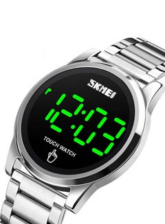 SKMEI Men's 1684 Led Touch 30m Digital Metal Stainless Steel Watch  - Image 2