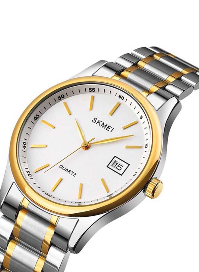 SKMEI - Men's 1692/1693 Fashion Luxury Stainless Steel Band Quartz - Image 1