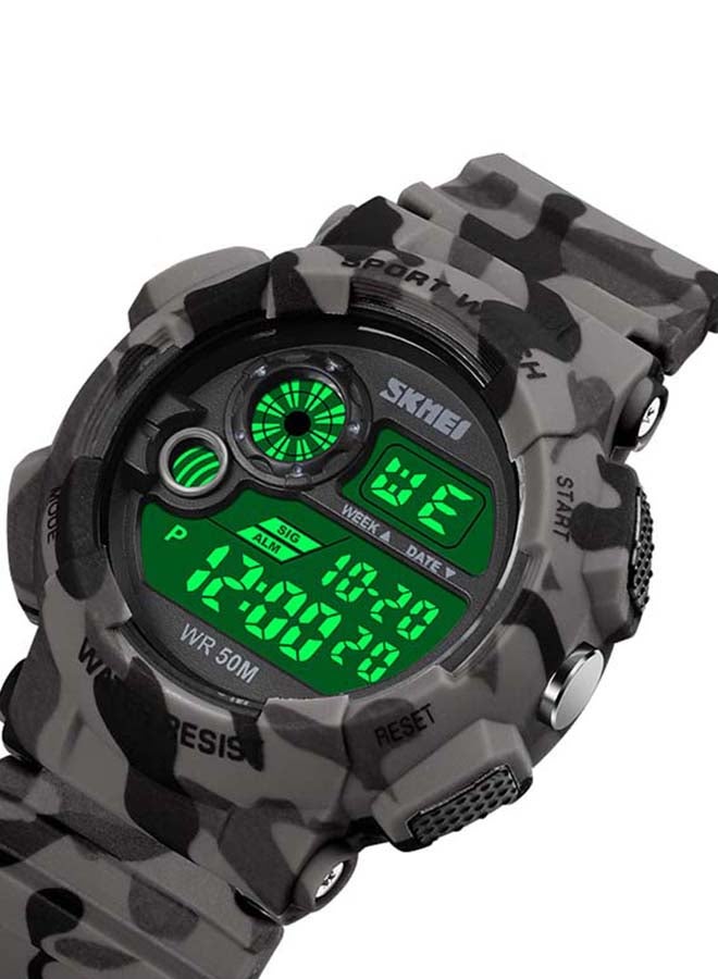 Men's 1718 Army Shock Fitness Back light Speed Monitor Digital Watch - v1608210538/N43001353A_2