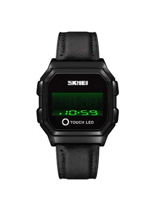 Men's 1650 LED Digital Sports Military Touch Screen Waterproof Watch - 42 mm - Black - v1608210554/N43001452A_1