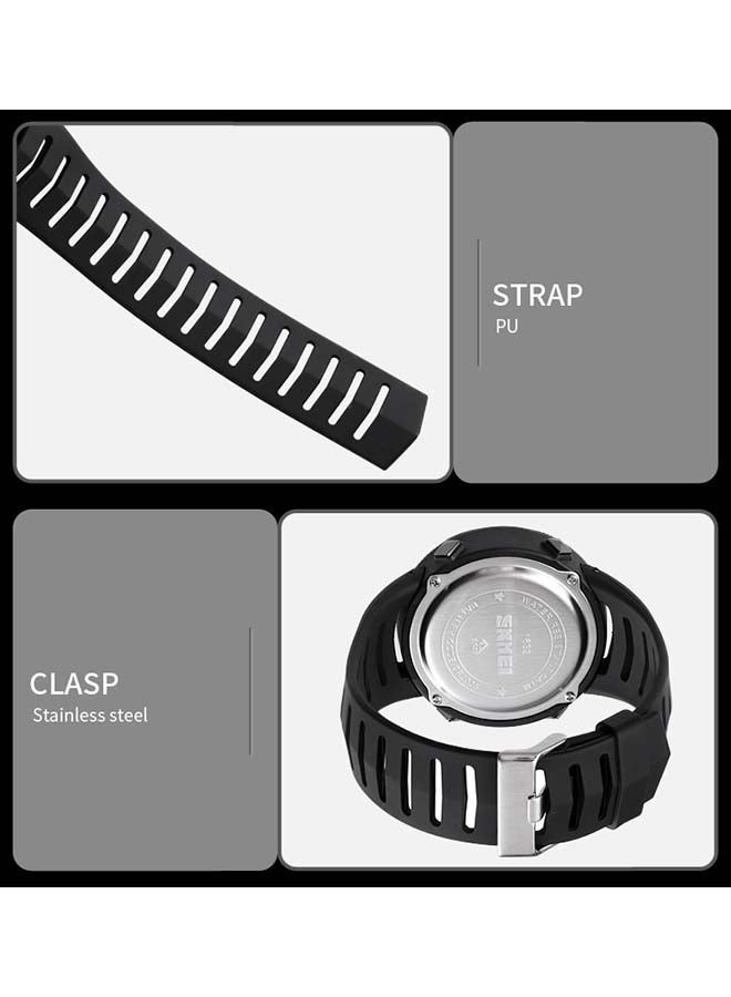 SKMEI Men's 1632 Water proof Luminous Digital Sports Wrist watch with Calendar And Dates  - Image 3