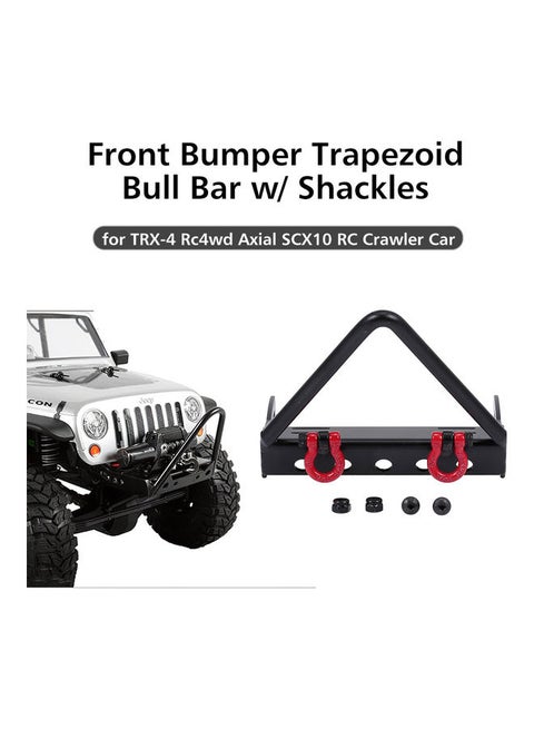 Front Bumper Triangle Bull Bar With Shackles 12 x 7 x 9cm