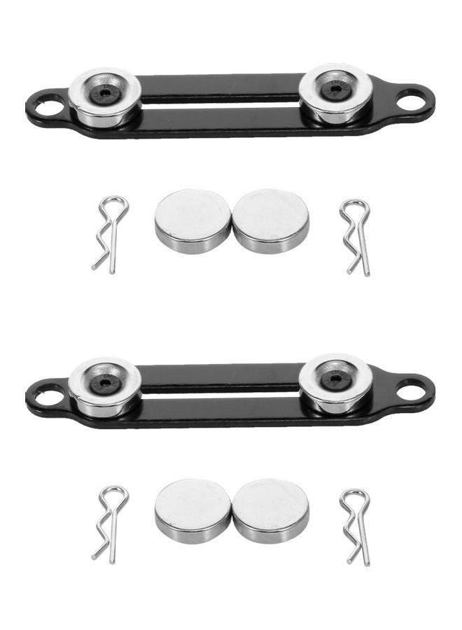 Front And Rear Body Mounts Stealth CNC With Magnet 12 x 3 x 10cm  - Image 2