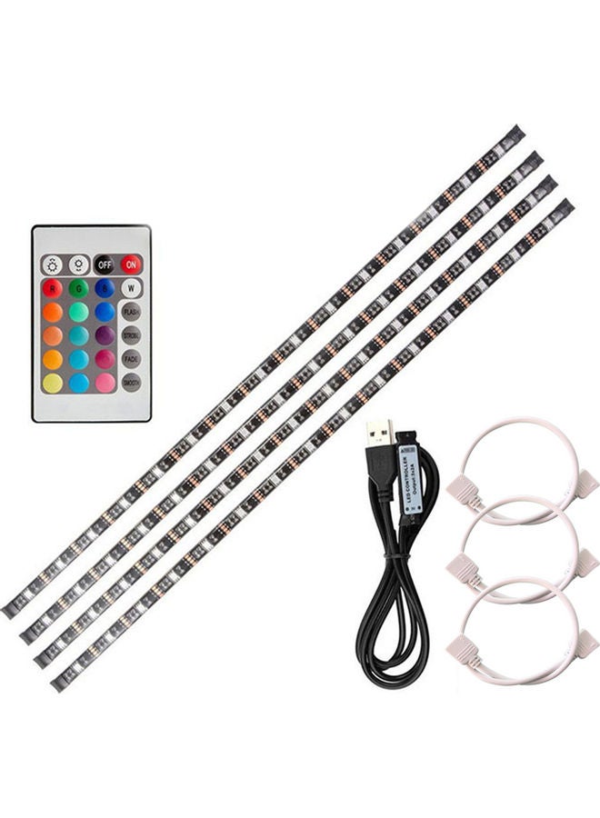 طقم شريط إضاءة LED بمنفذ USB متعدد الألوان 12.00 x 4.50 x 12.00سم - v1608214337/N43134967A_7