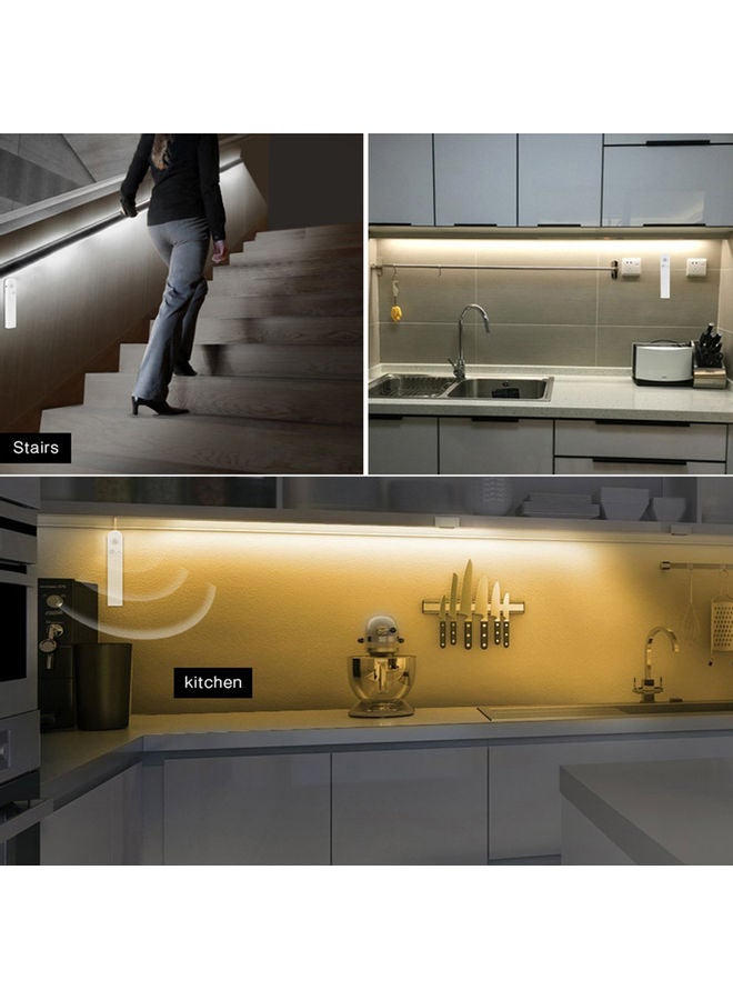 DC5V 18W PIR Motion Sensor Band Light Warm white 20.00 x 2.00 x 5.00centimeter - Image 2