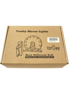 Tomshine DC5V 10W 10 LED Vanity Dimmable Mirror Light Kit White 20.00 x 5.70 x 14.00centimeter  - Image 3