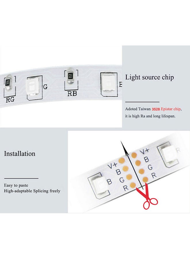 12V LED Strip Lights Blue 20.32 x 6.10 x 20.32cm  - Image 5
