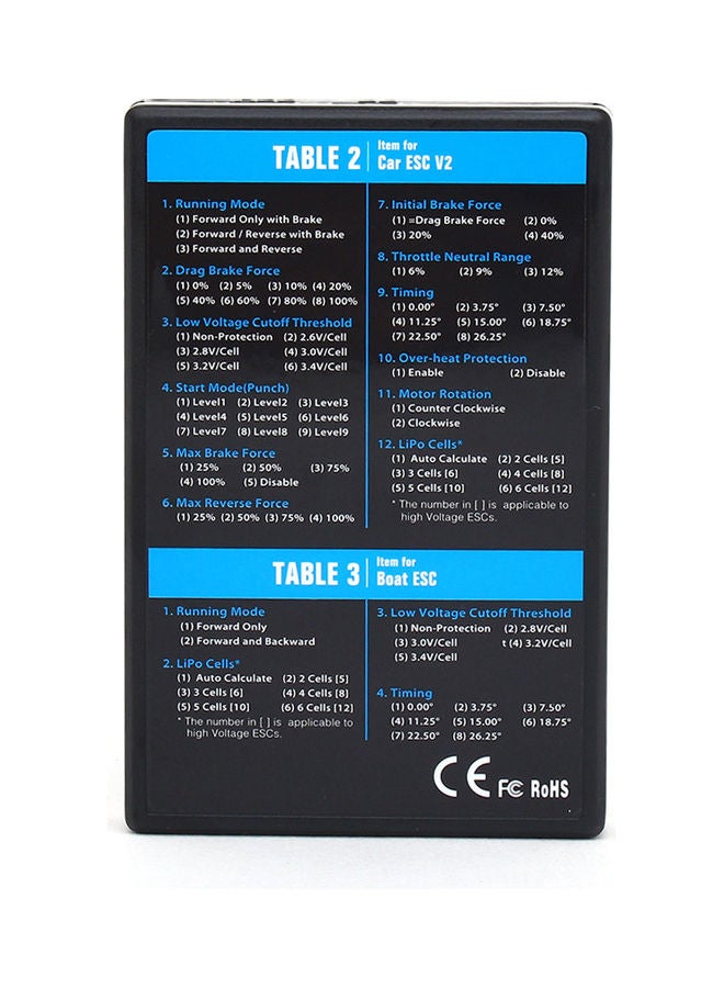 هوبي وينج صندوق بطاقة برنامج بإضاءة LED 15.5 x 3.5 x 9سم - Image 4