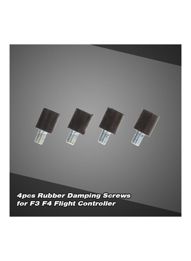 Generic - 4-Piece Rubber Shock Absorber 4x2x2.5cm - Image 1