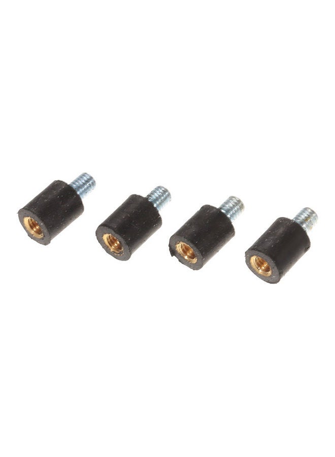 Generic - 4-Piece Rubber Shock Absorber 4x2x2.5cm - Image 1