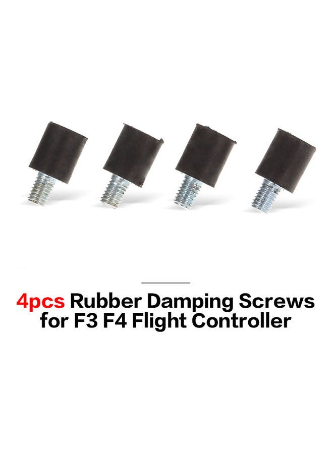 Generic - 4-Piece Rubber Shock Absorber 4x2x2.5cm - Image 1