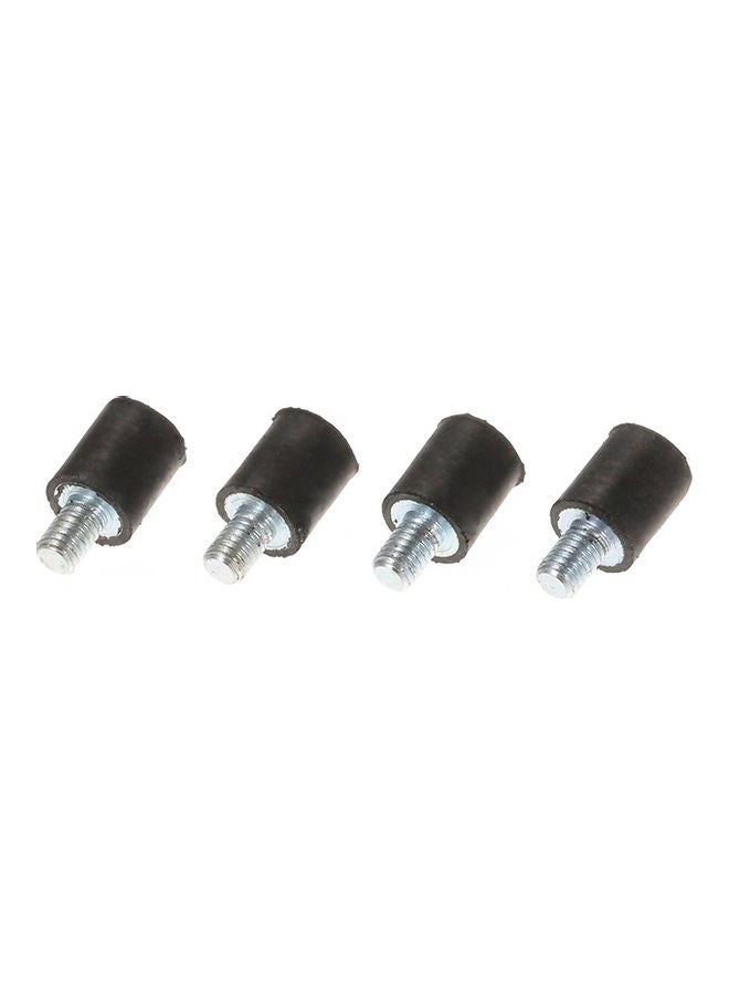 Generic - 4-Piece Rubber Shock Absorber 4x2x2.5cm - Image 1