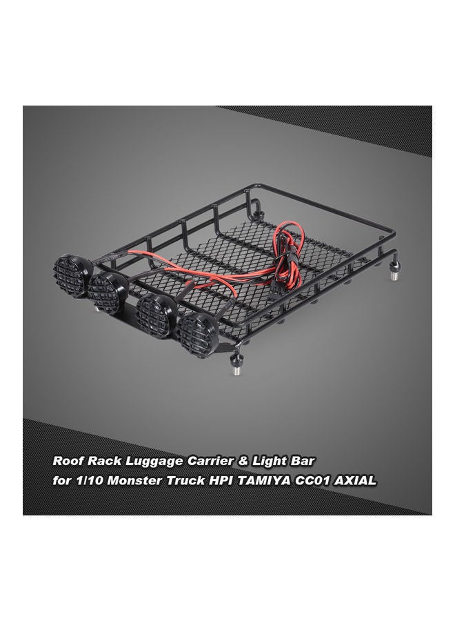 Roof Rack Luggage Carrier And Light Bar 16x4x11cm  - Image 1