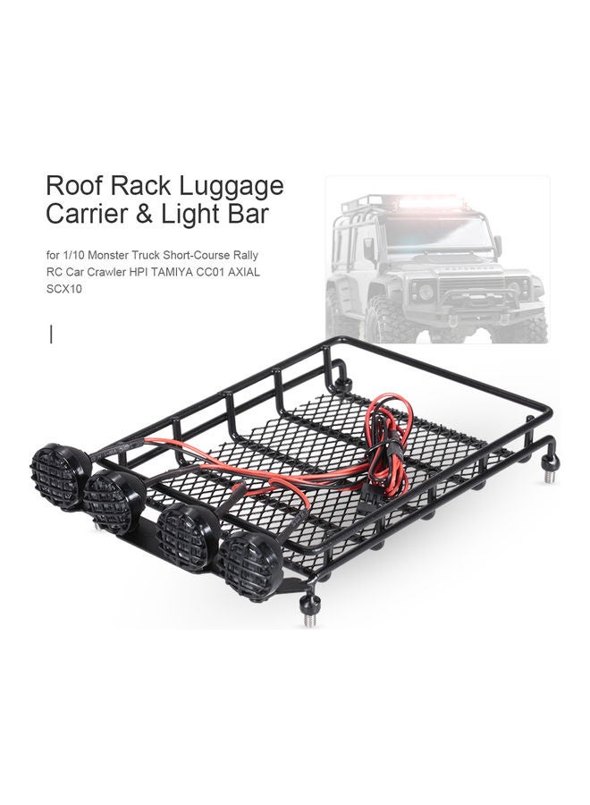 Roof Rack Luggage Carrier And Light Bar 16x4x11cm  - Image 2