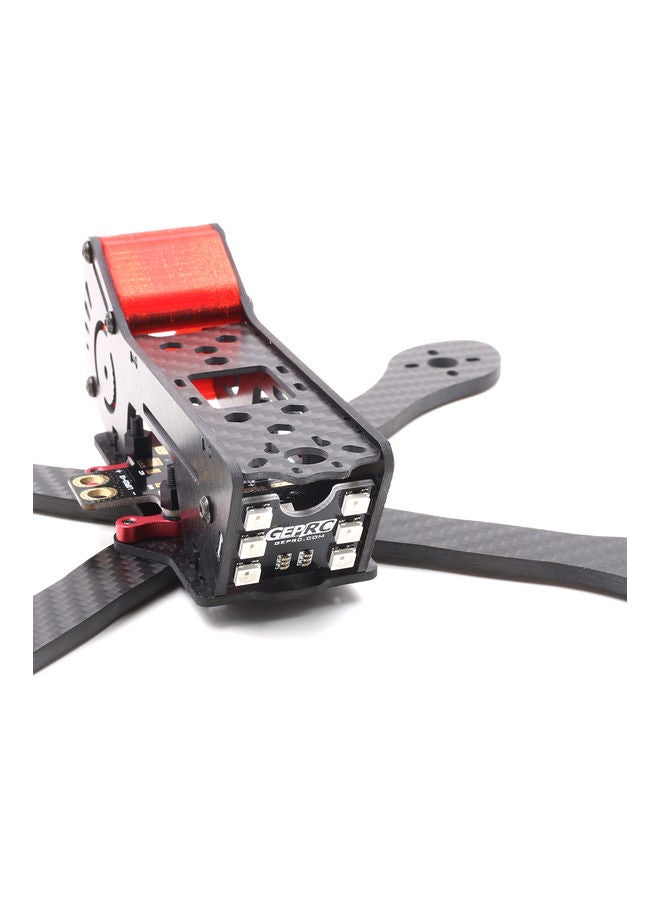GEPRC - Carbon Fiber FPV Racing Drone Quadcopter Frame Kit With XT60 Power Distributor LEDs 21x4x10.5cm - Image 1
