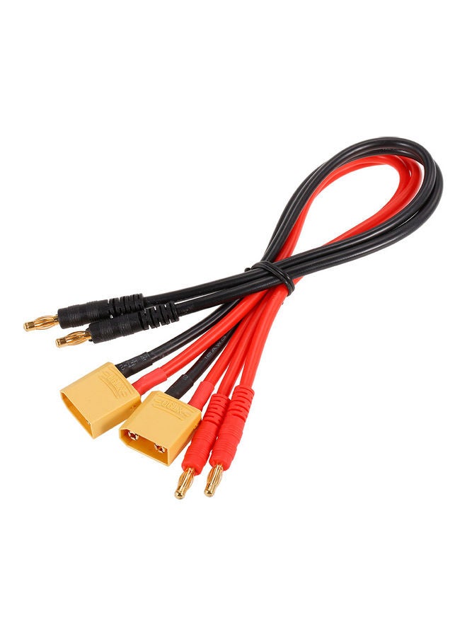 2-Piece Male Banana Connector Ultra Adapter Wire Harness Charging Cable For RC Car Helicopter 12x2x9cm  - Image 4