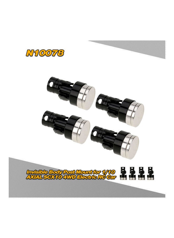 4-Piece N10078 Magnetic Stealth Invisible Body Post Mount Set  - Image 1