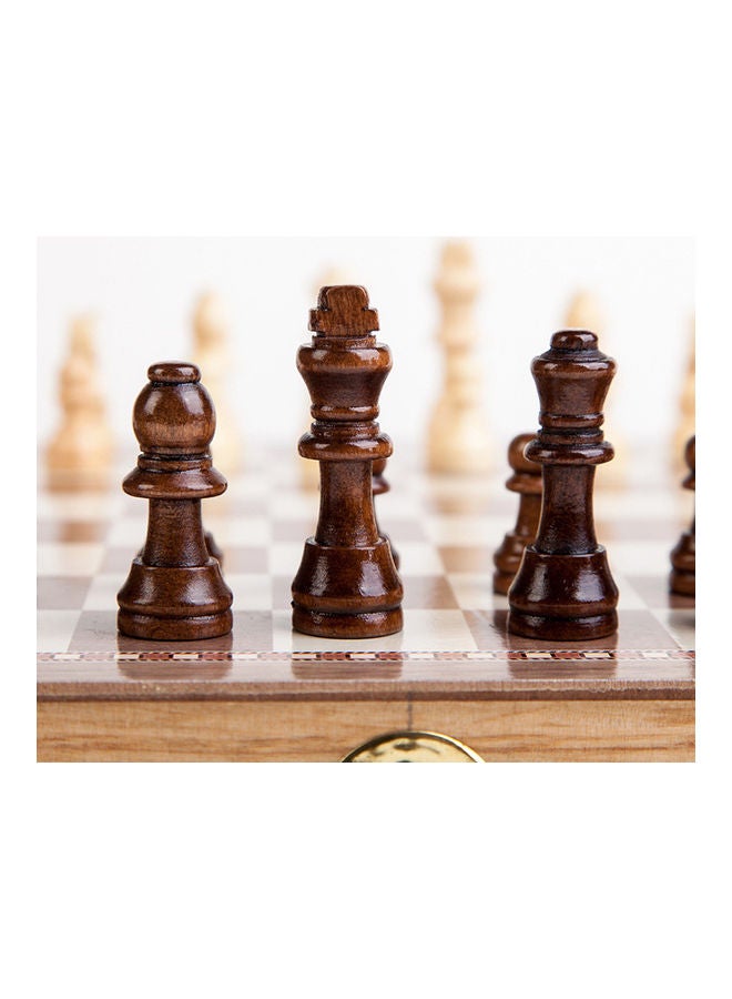 3-In-1 Multi-Functional Wooden Chess - Image 5