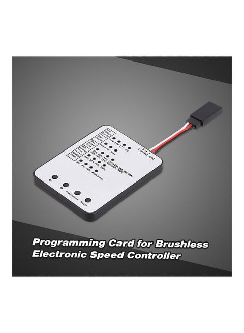 GoolRC Programming Card for RC Car ESC Electronic Speed Controller 9.5 x 6 x 8cm