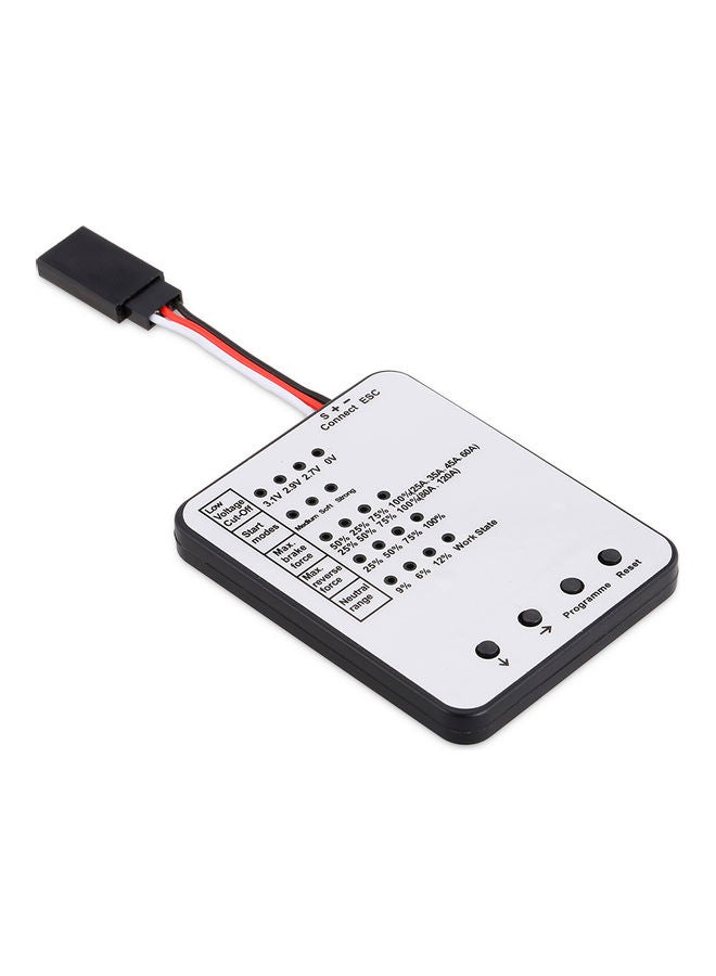 null - GoolRC Programming Card for RC Car ESC Electronic Speed Controller 9.5 x 6 x 8cm - Image 1