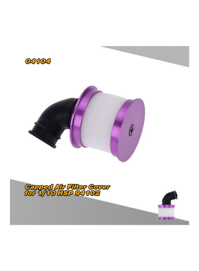 Capped Air Filter Cover for 1/10 HSP 94102 Car 6 x 3.5 x 3.5cm  - Image 5