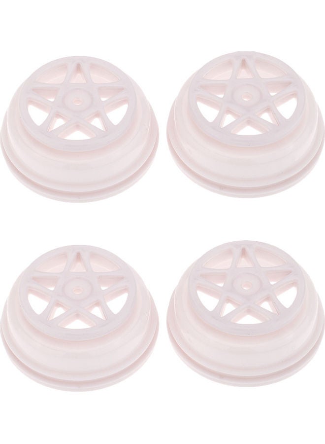 4-Piece Yikong Parts 18055 Wheel Rim Hub for 1/18 Desert Buggy/ Short Course RC Model Car  - Image 1