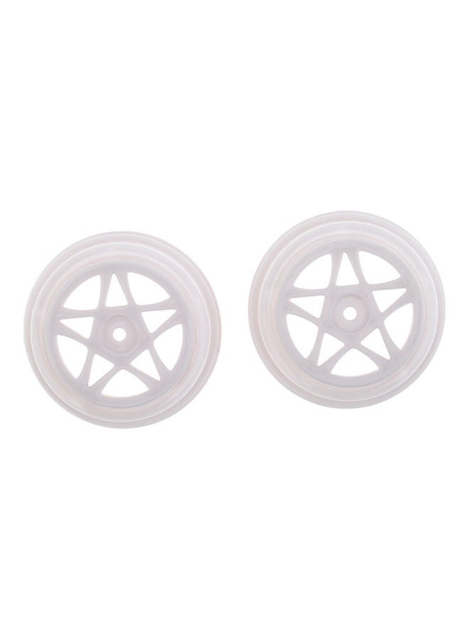 4-Piece Yikong Parts 18055 Wheel Rim Hub for 1/18 Desert Buggy/ Short Course RC Model Car  - Image 4